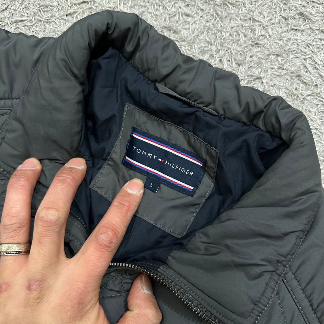 [100] 타미힐피거 퀼팅자켓 상품이미지3