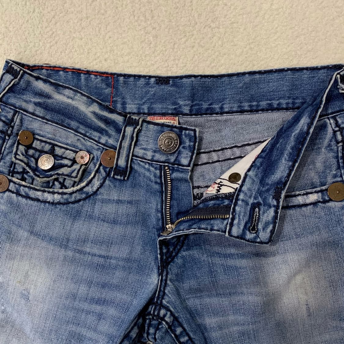 [30/34] 트루 릴리전 BILLY SUPER T 부츠컷 데님팬츠 상품이미지4