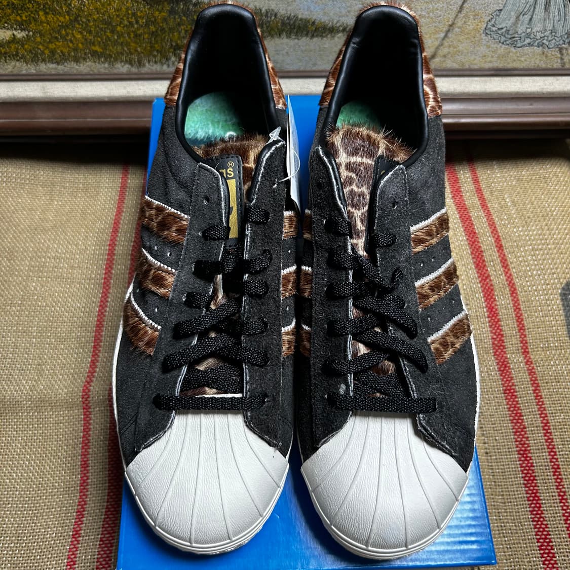 새상품 아디다스 슈퍼스타 80s 지라프 (Q21903) 상품이미지3