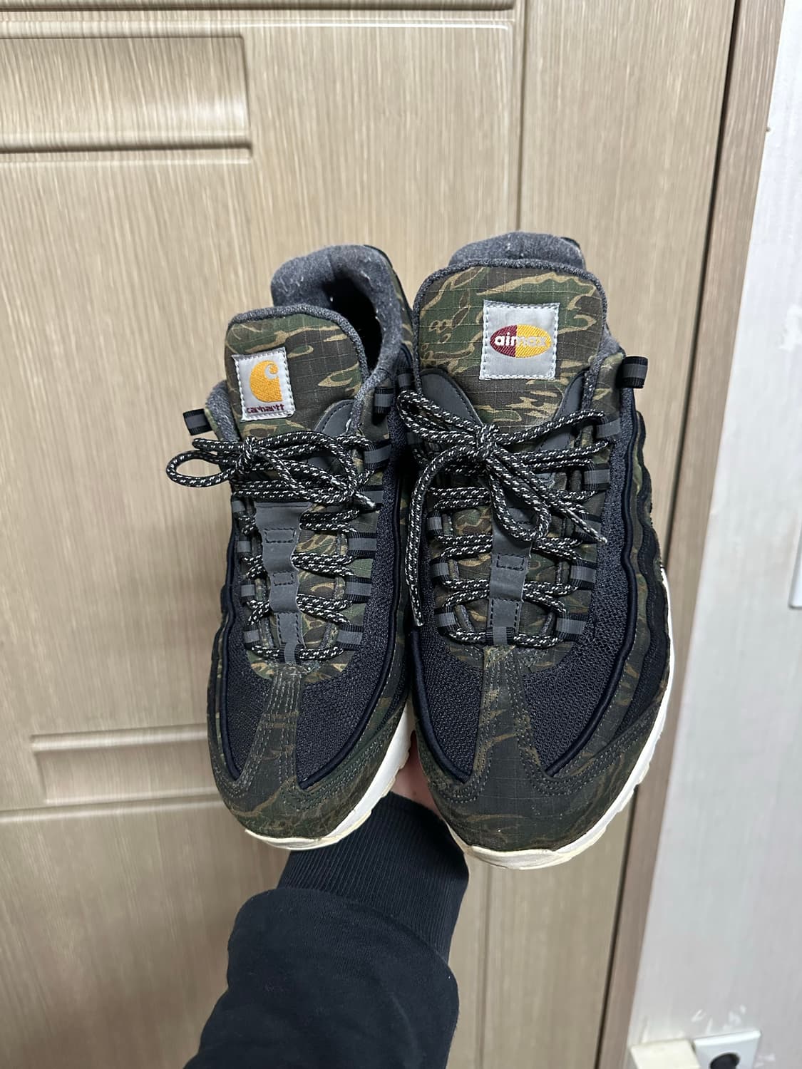 나이키 에어맥스 95 칼하트 WIP 카모 260mm 상품이미지1