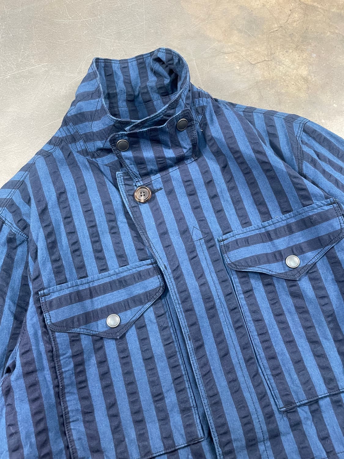 이스트로그 스트라이프 c1 필드자켓 상품이미지2