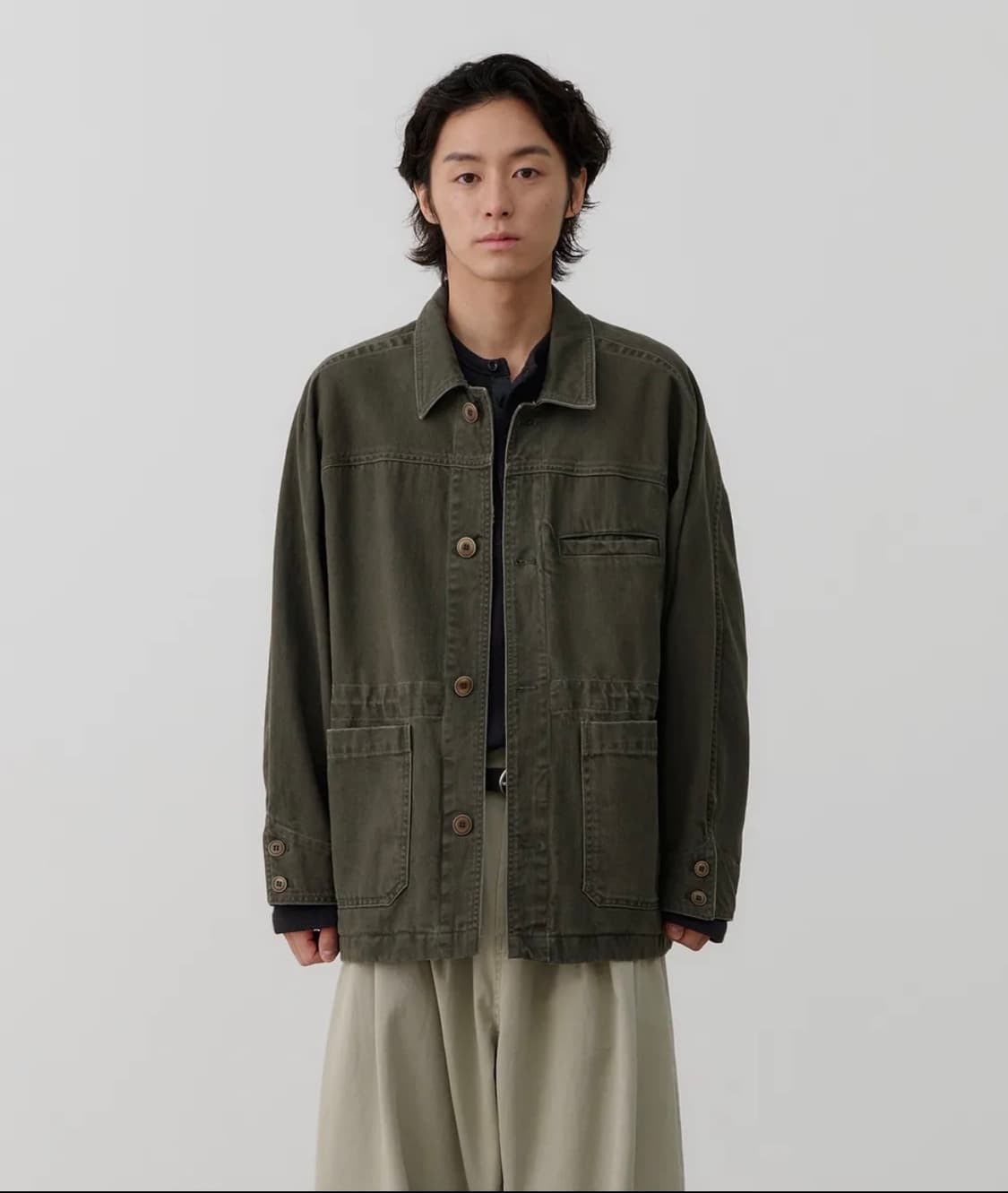 노운 faded chore jacket 상품이미지1