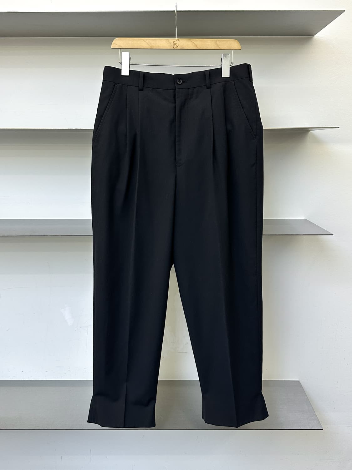 꼼데가르송 옴므 AD.2018 핀턱 울 슬랙스 상품이미지2