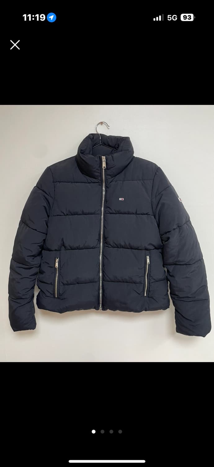 타미힐피거 타미진스 레귤러핏 모던 푸파 패딩 상품이미지1