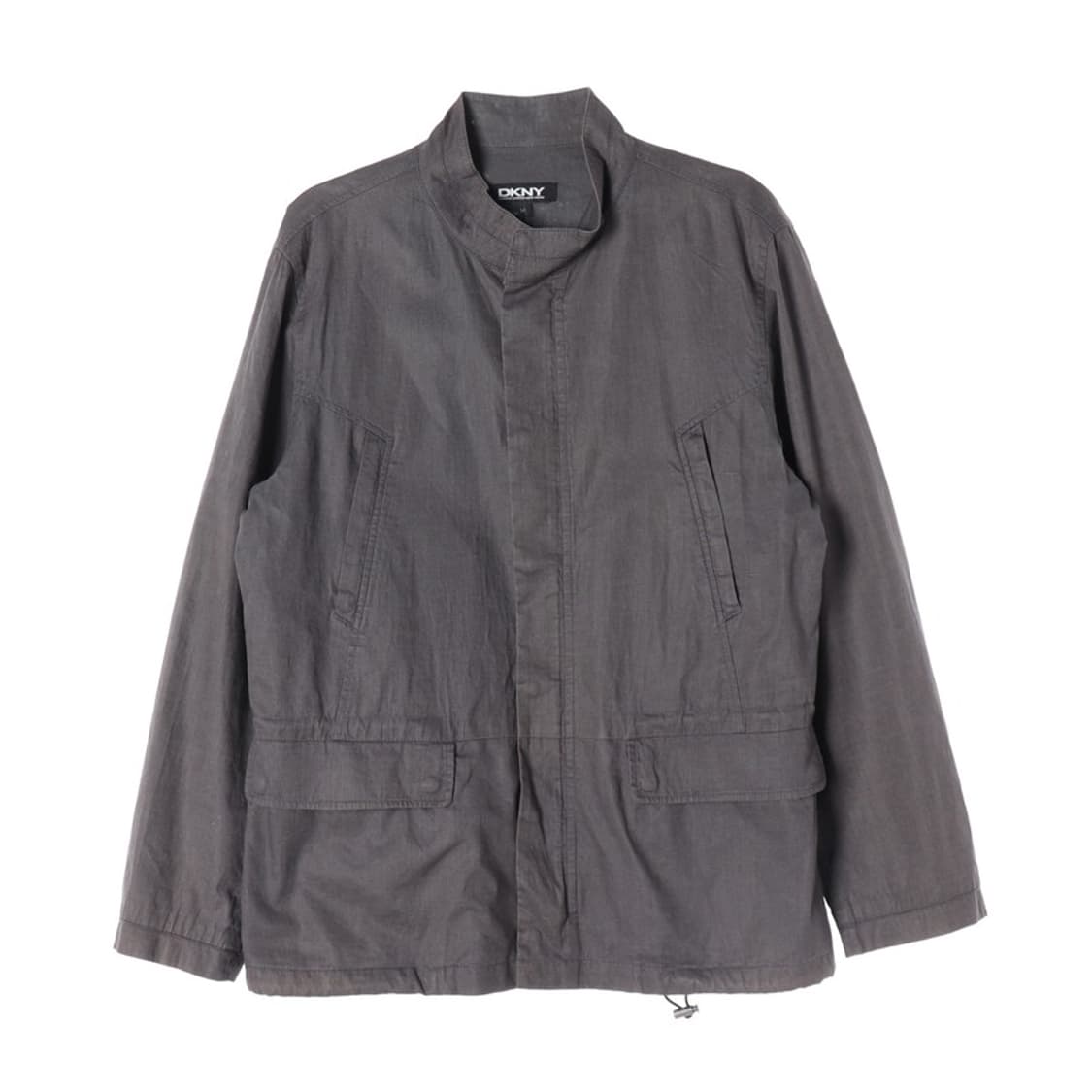 DKNY 차콜 그레이 스탠드넥 필드 자켓 M 상품이미지1