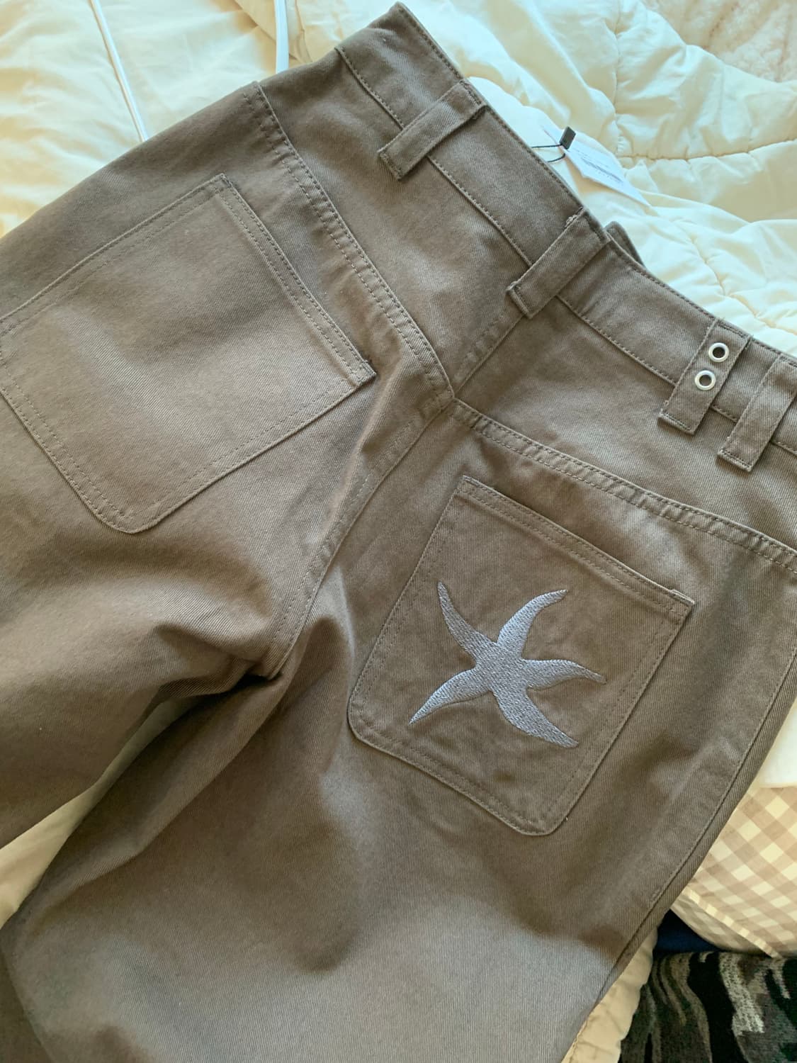 더콜디(TCM) 브라운 S 팬츠 택달린 새상품 팔아요🤎 상품이미지1