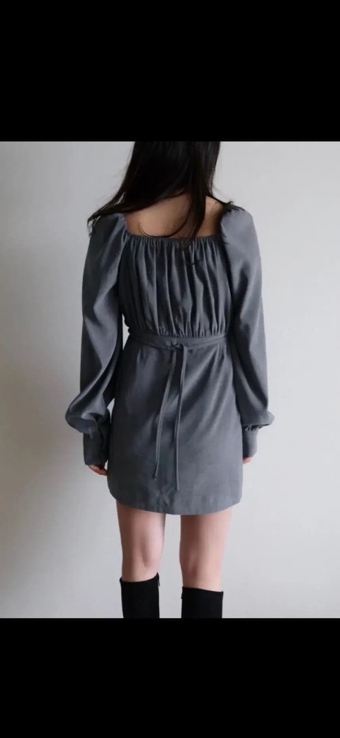 차콜 원피스 상품이미지2