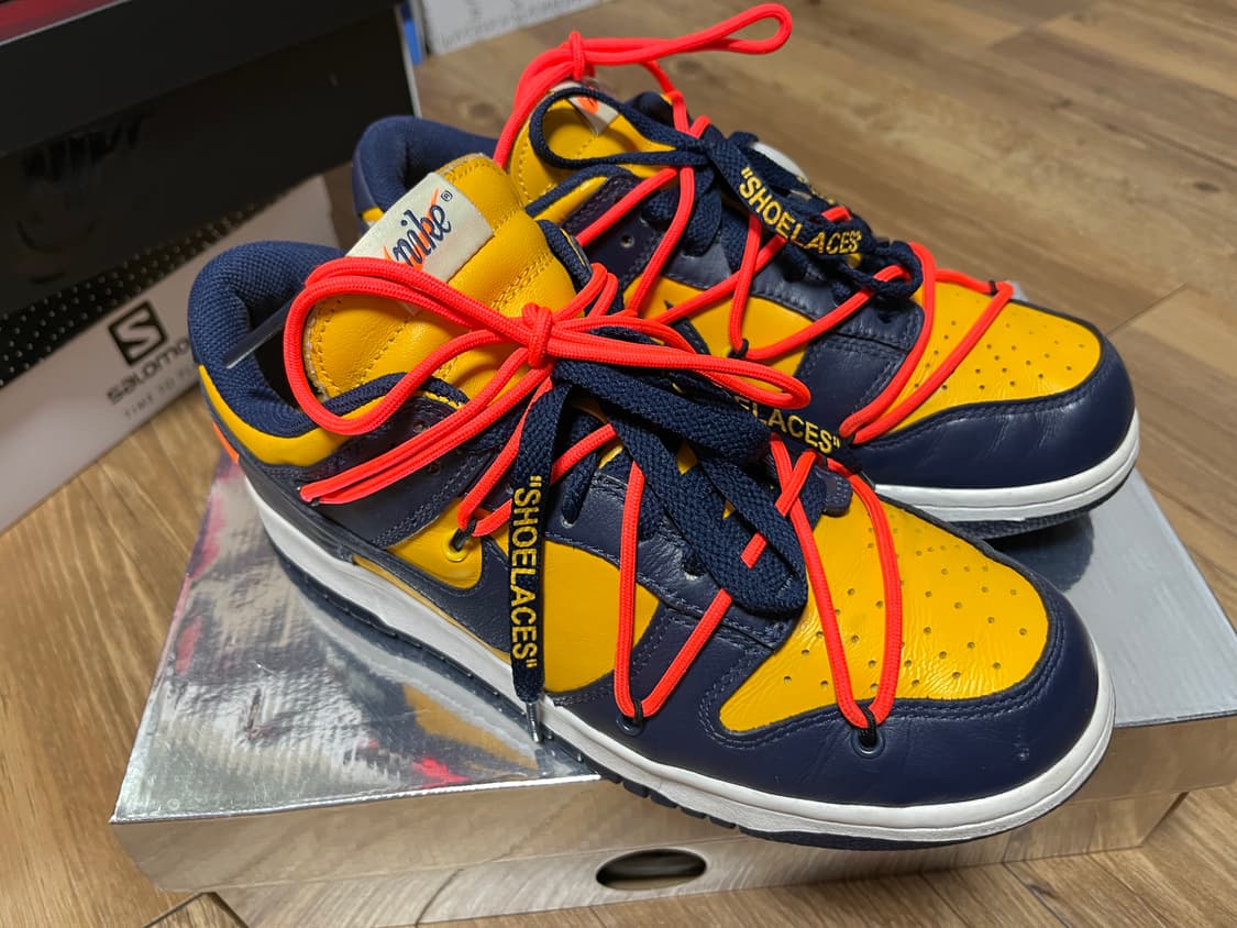 덩크로우 오프화이트 미시건 255  상품이미지3