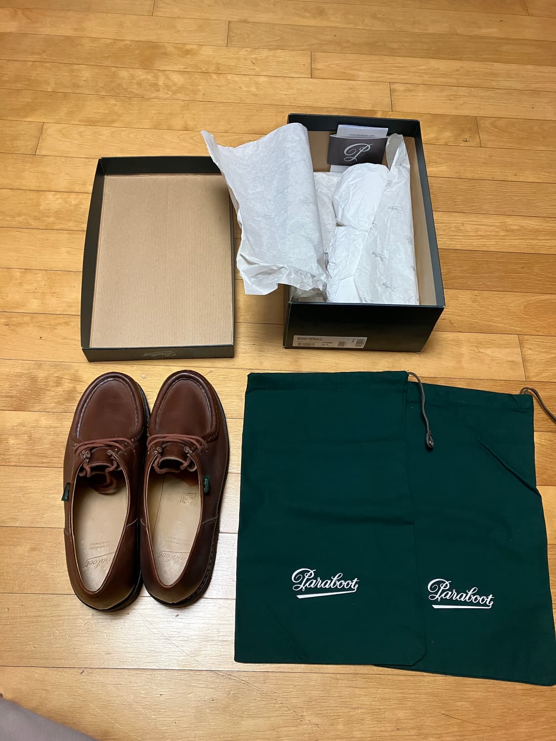 파라부트 미카엘 마룬 42.5(275) 풀박스 새상품급 상품이미지3