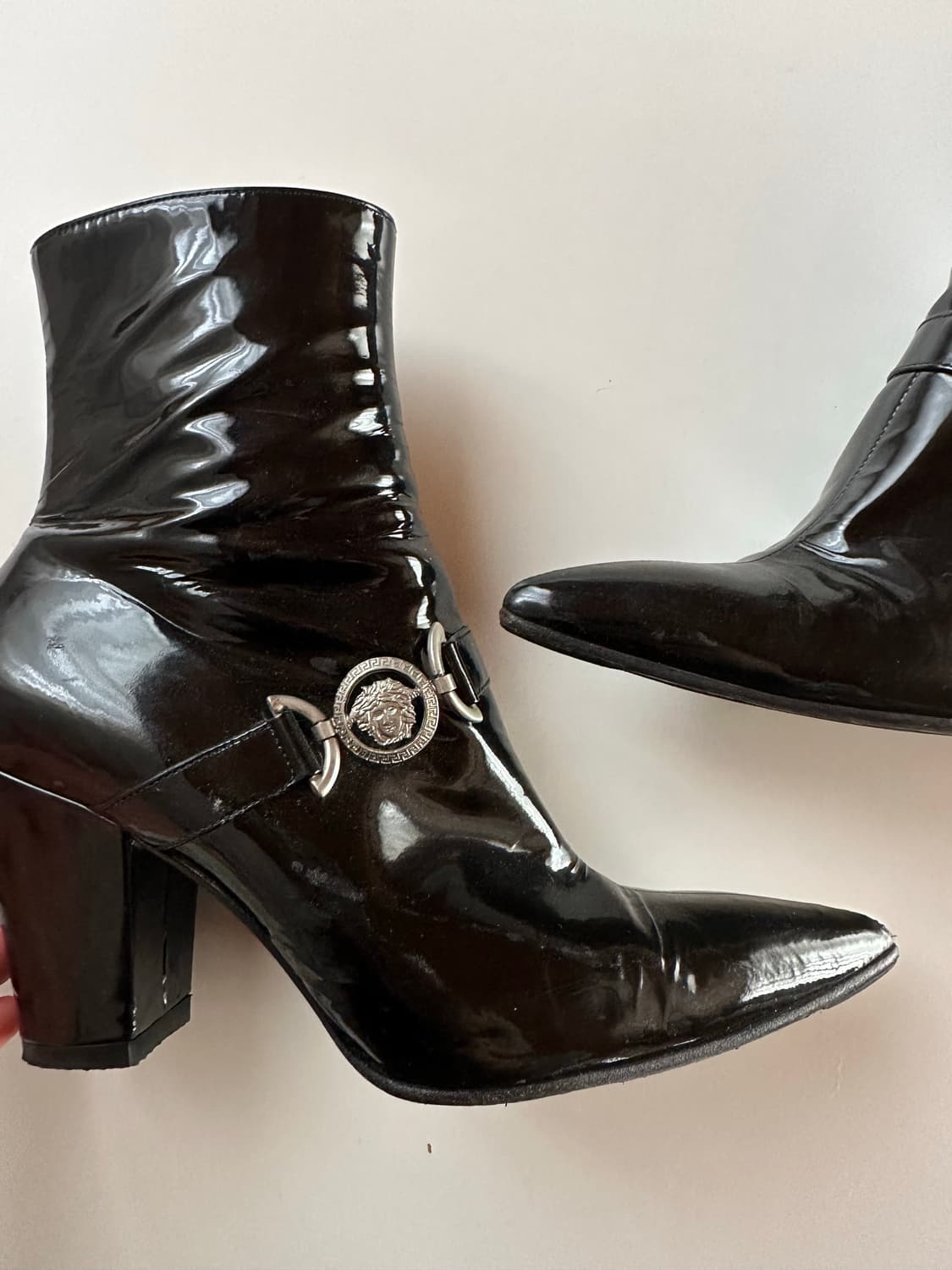 지아니 베르사체 아카이브 부츠 페이던트 부츠  상품이미지2