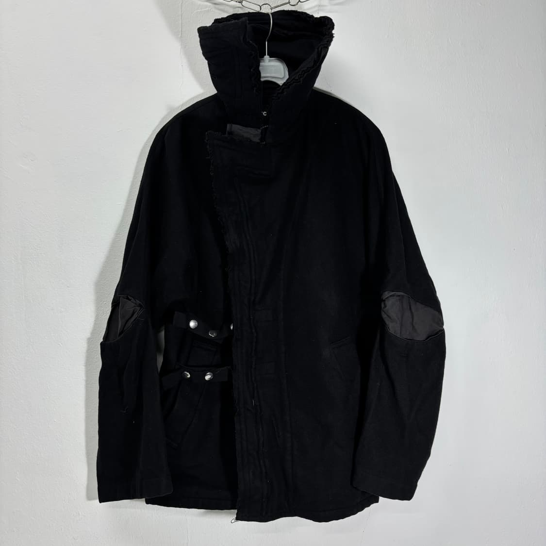 95-100 ZUCCA 주카 블랙 울자켓 상품이미지2