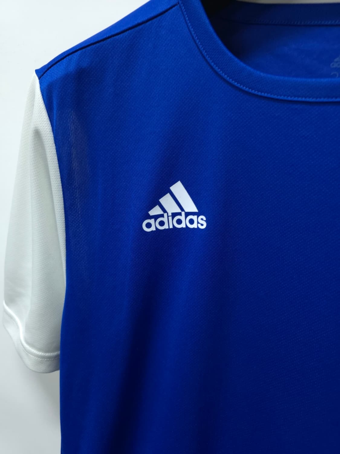 아디다스 에스트로 19 블루 반팔 티셔츠 2XL 상품이미지3