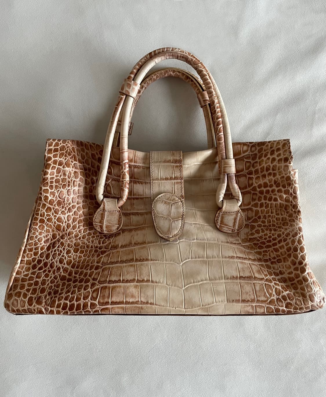 Michiamo Japan Crocodile shoulder bag 상품이미지1