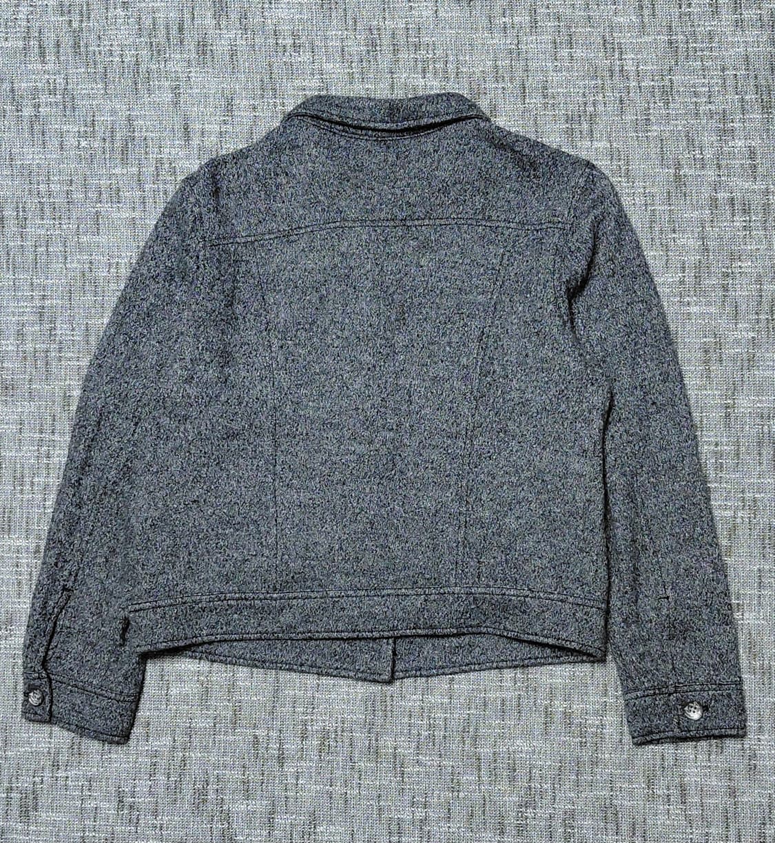 크로커다일 울 혼방 트위드 느낌 자켓 (M/95) 상품이미지6