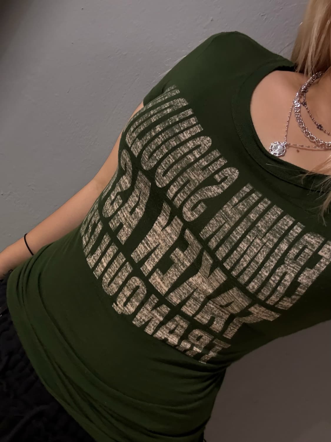 y2k lettering detail top 상품이미지2