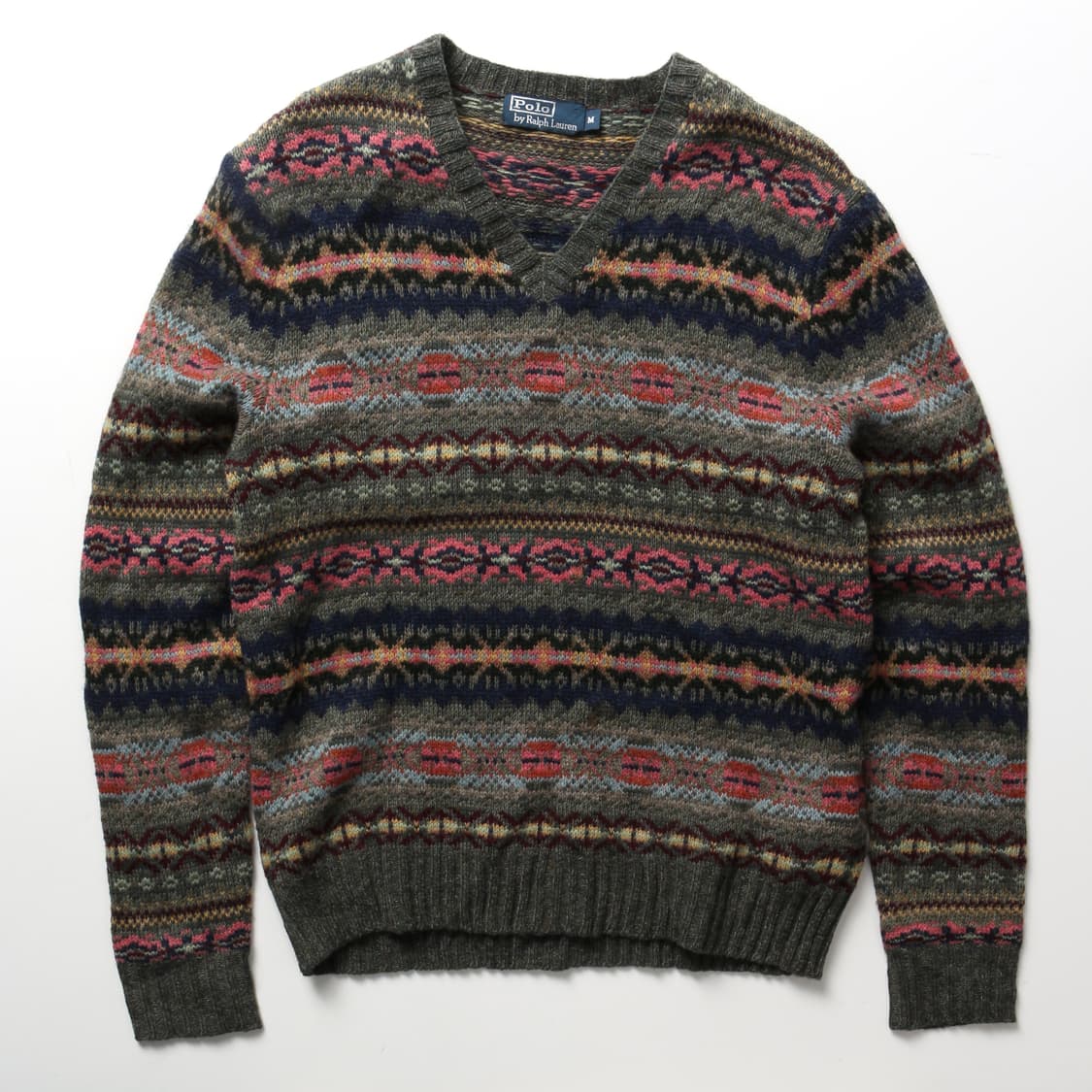 폴로 페어아일 브이넥 니트   상품이미지1