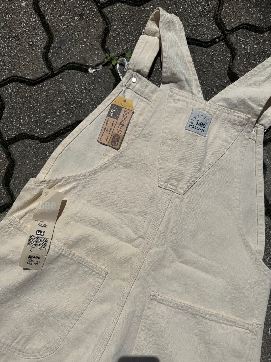 90s Lee Denim Overall *DEADSTOCK NWT* 상품이미지4