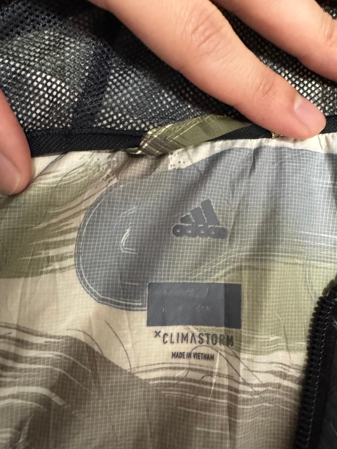 일본 아디다스 패턴 바람막이 상품이미지4