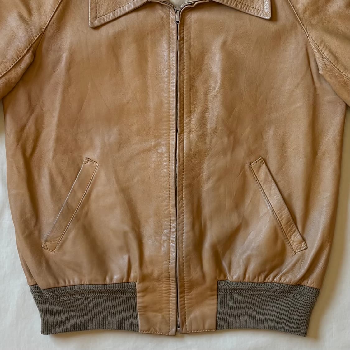 [100] 60s 스페인 산티아고 피게 PIRA 레더 자켓 상품이미지4