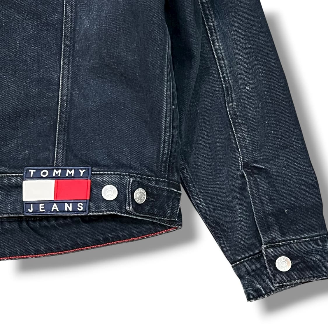  타미힐피거 코듀로이 카라 데님 트러커자켓 y14116 상품이미지7