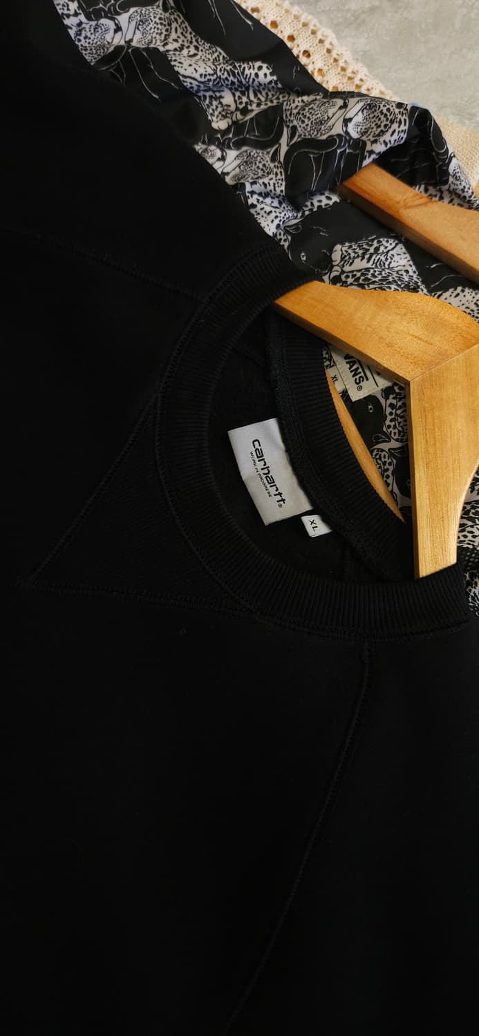 칼하트 블랙 맨투맨 XL 상품이미지3