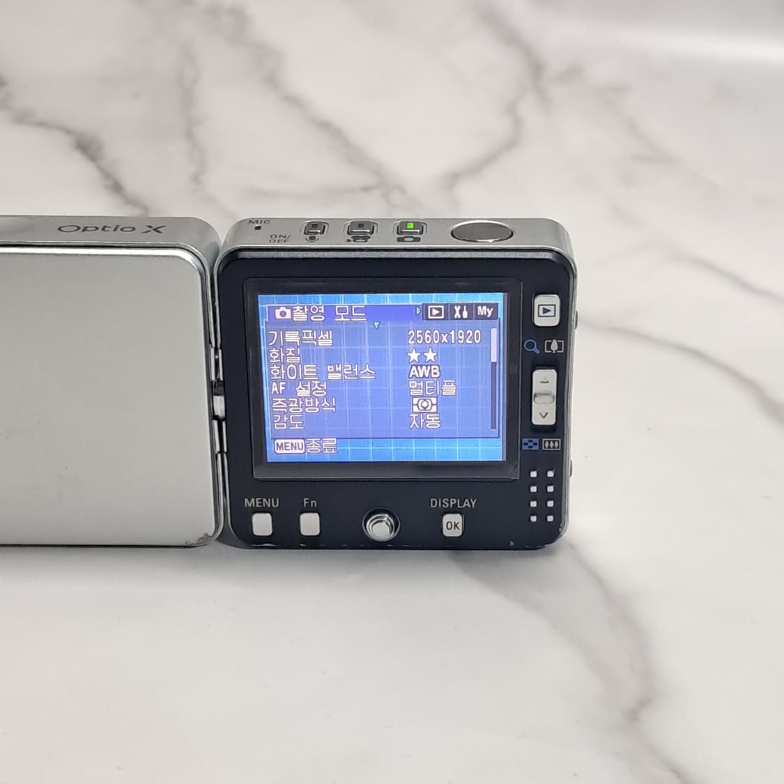 *레어템! 펜탁스 옵티오X / Optio X 듀얼 빈티지 디카 상품이미지6