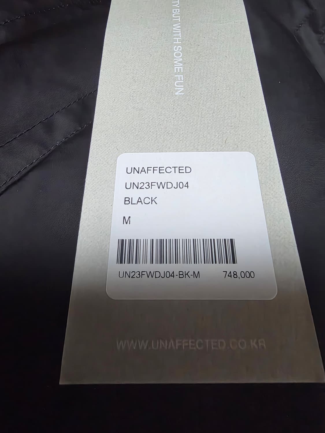 새상품 언어펙티드 레이어드 다이아몬드 다운 점퍼 사이즈 M 100 105 상품이미지4