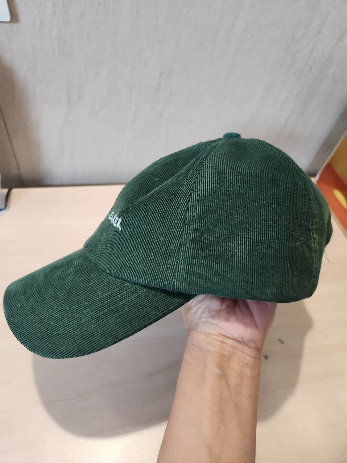 ZARA 그린 코듀로이 볼캡 🧢 #RULEBREAKER 감성

 상품이미지4