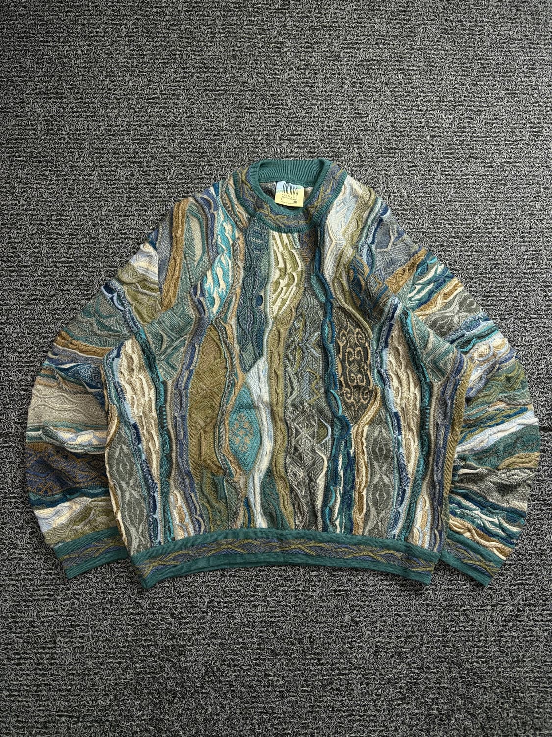 림노스 오스트레일리아 오리지날 박시핏 케이블 스웨터 2101 상품이미지2