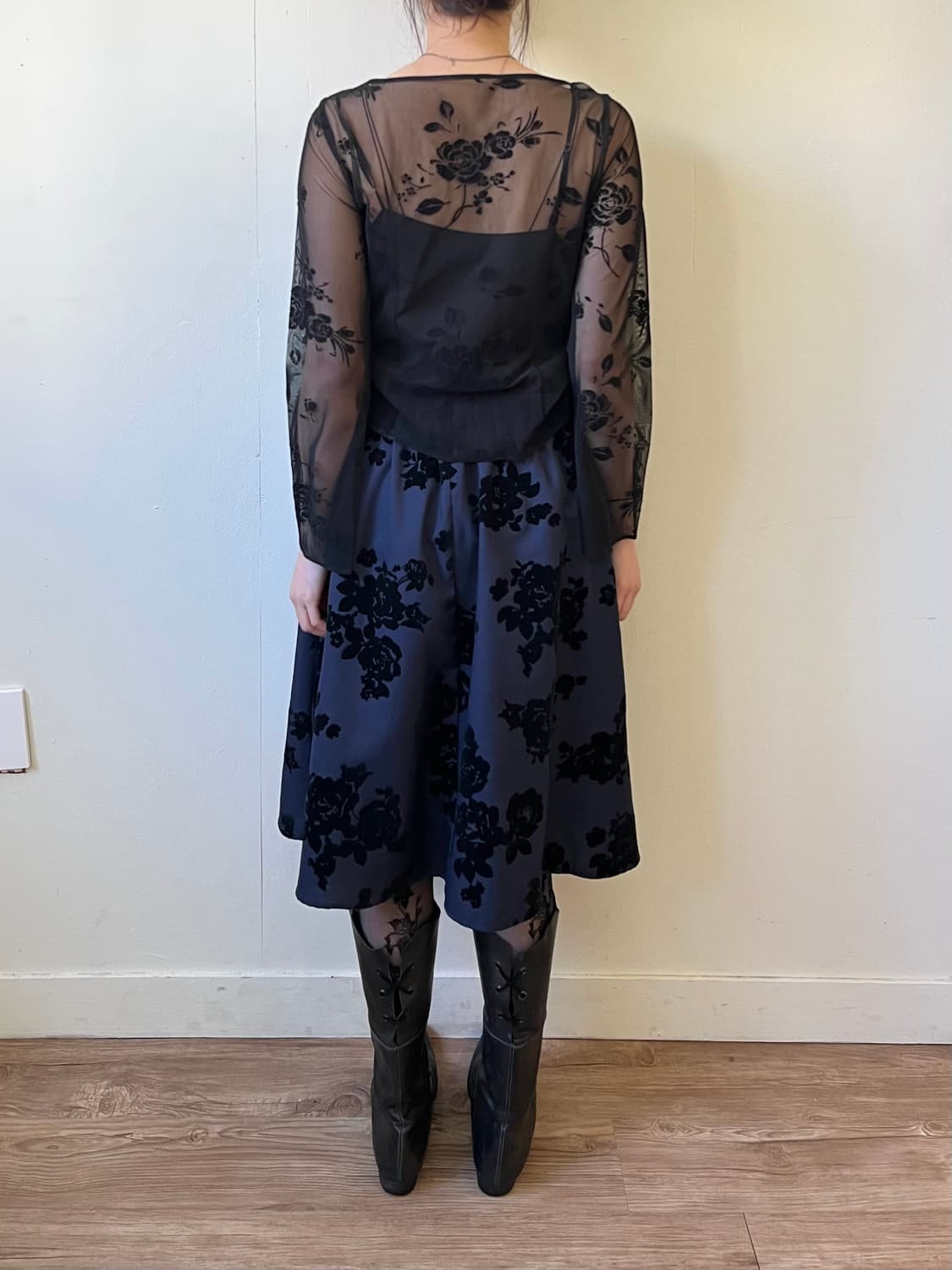 G.F. 블랙 시스루 탑 상품이미지9