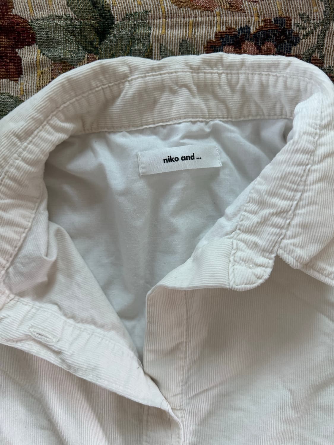 니코앤드 셔츠 골지 원피스 상품이미지3