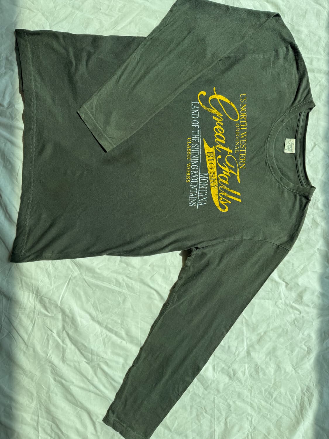 카키 티셔츠 상품이미지4