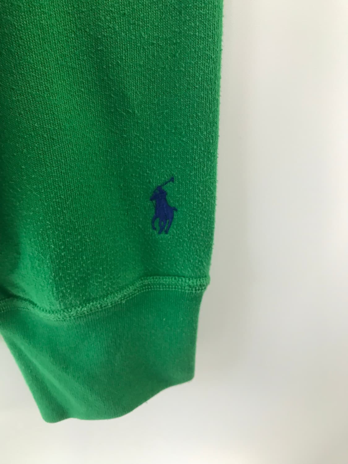 폴로 랄프로렌 QR 신형 스펠아웃 그린 맨투맨 상품이미지5