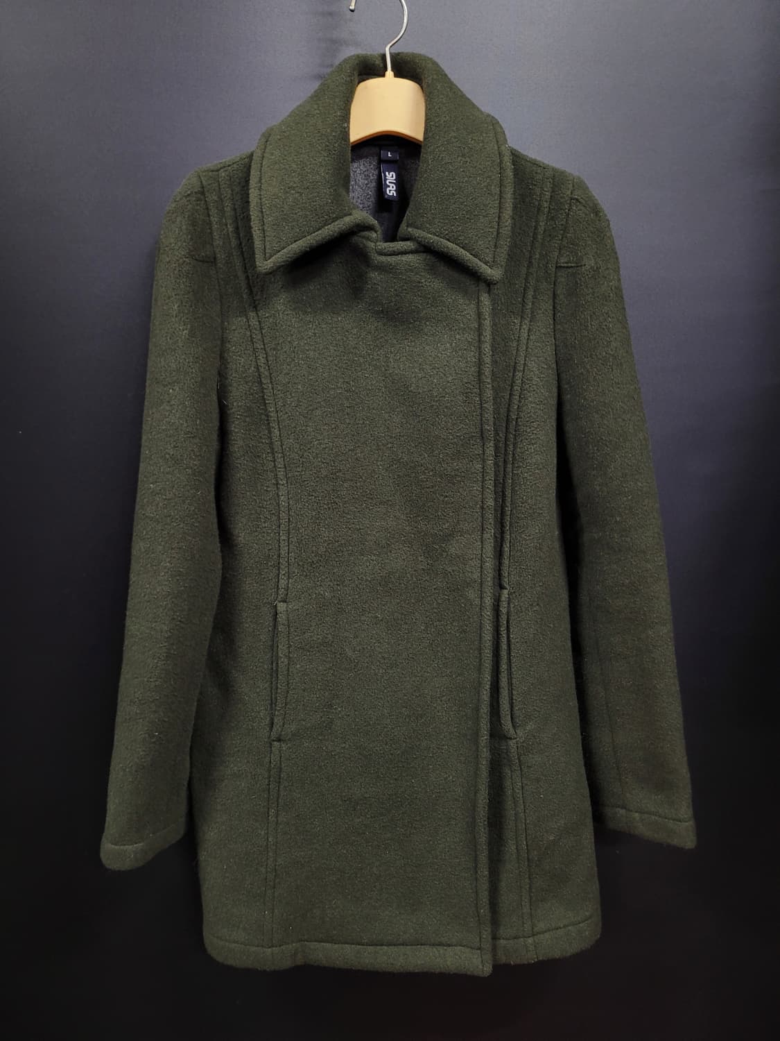 SILAS 빈티지 울 코트 상품이미지1