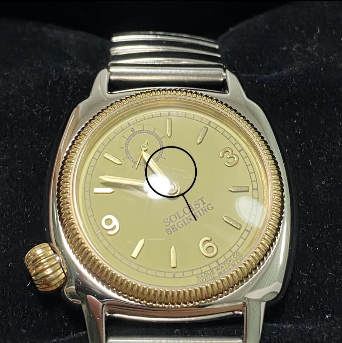 [L,32mm] 솔로이스트 vague watch 베이지 상품이미지5