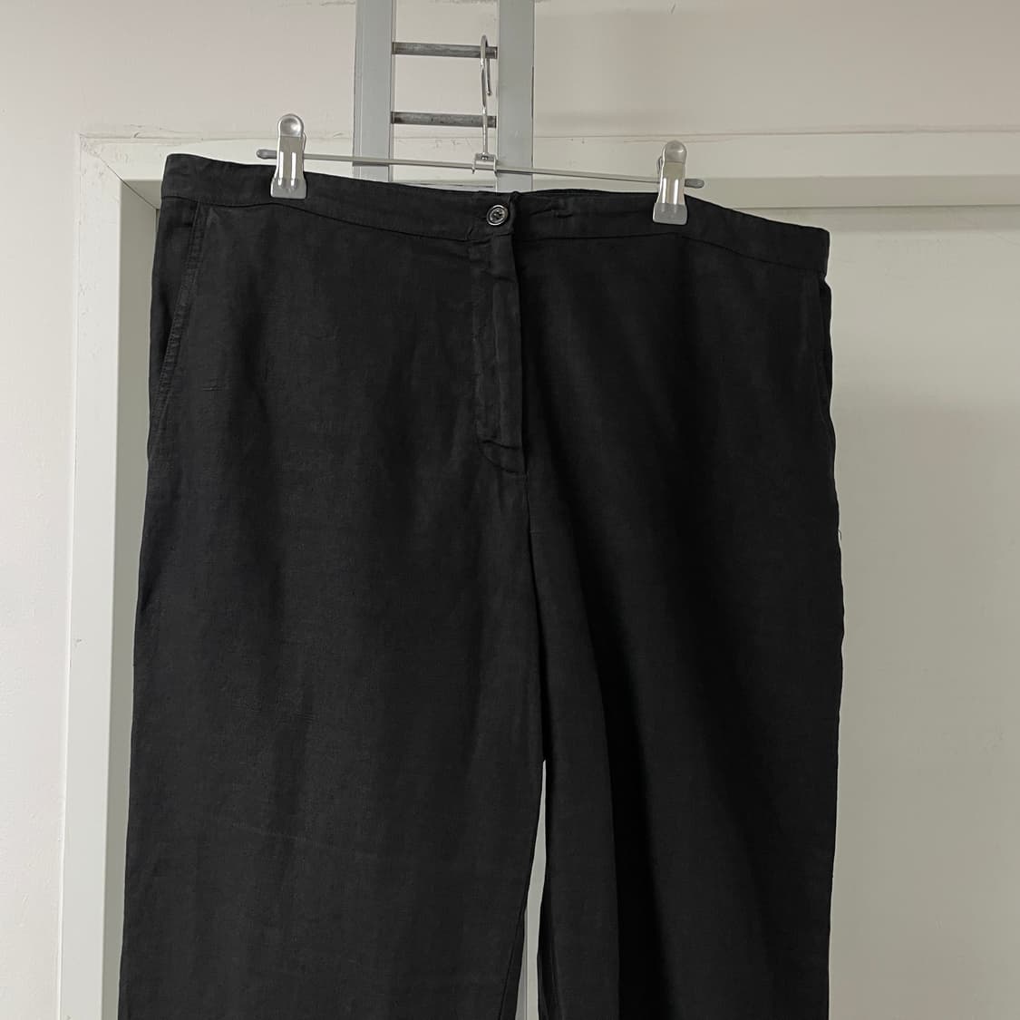 에트로 마 100% 블랙 슬랙스 78 상품이미지2