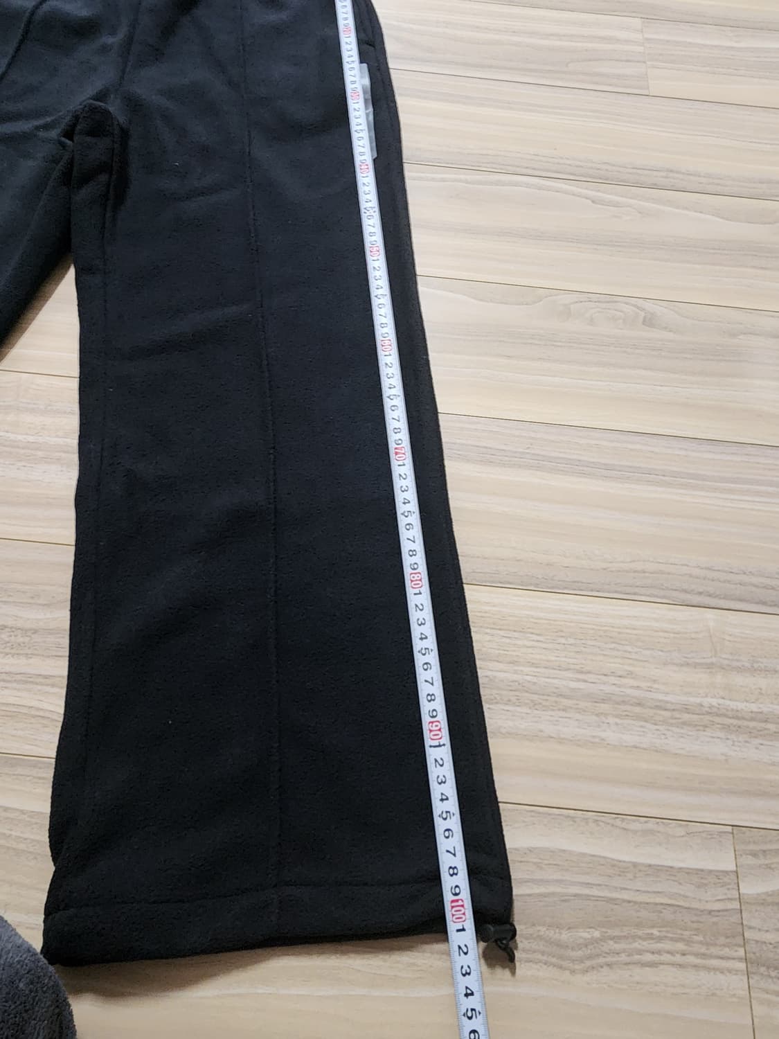 스파오플리스반집업풀오버바지세트셋업블랙 상품이미지7