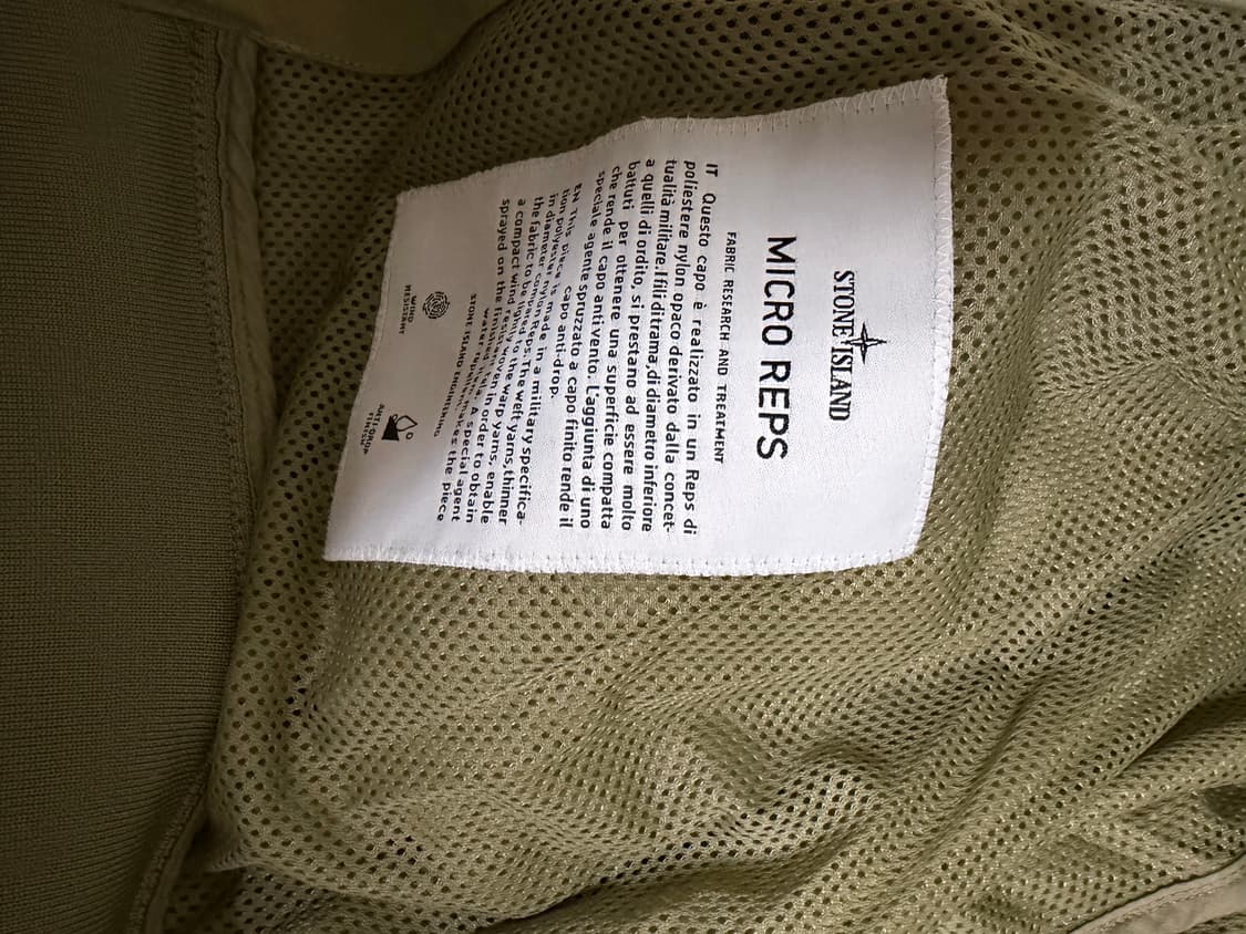 스톤아일랜드 마이크로 랩스 바람막이 자켓 L 상품이미지5