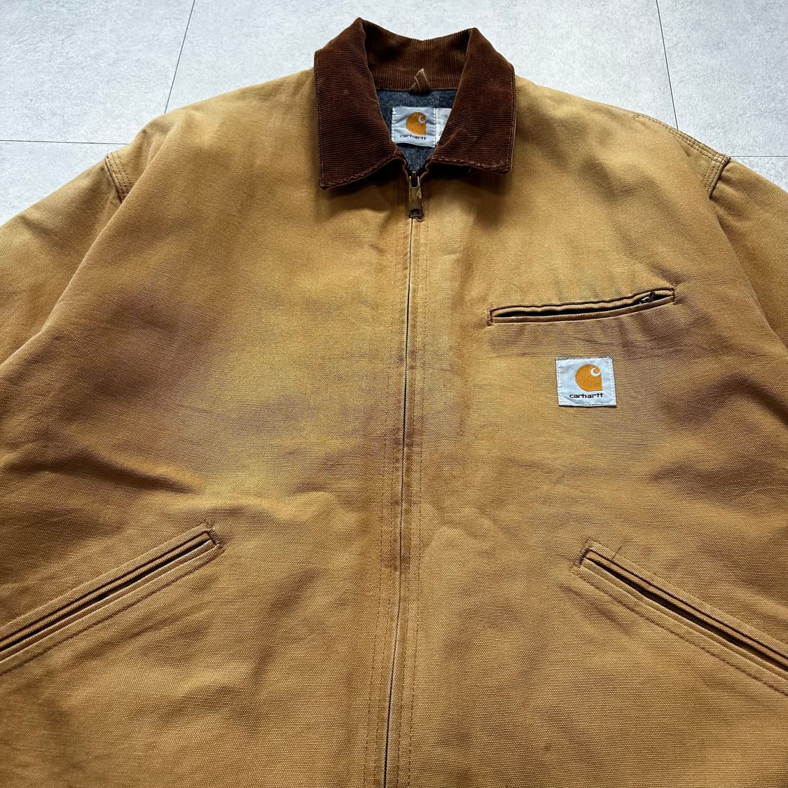 90s USA 칼하트 디트로이트 6BLJ 48 상품이미지3