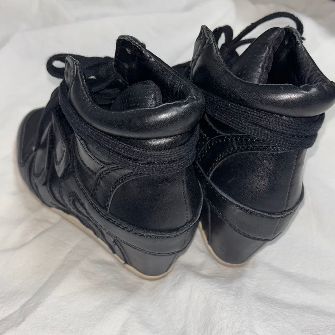 ash 아쉬 웨지힐 스니커즈 블랙 36 상품이미지4