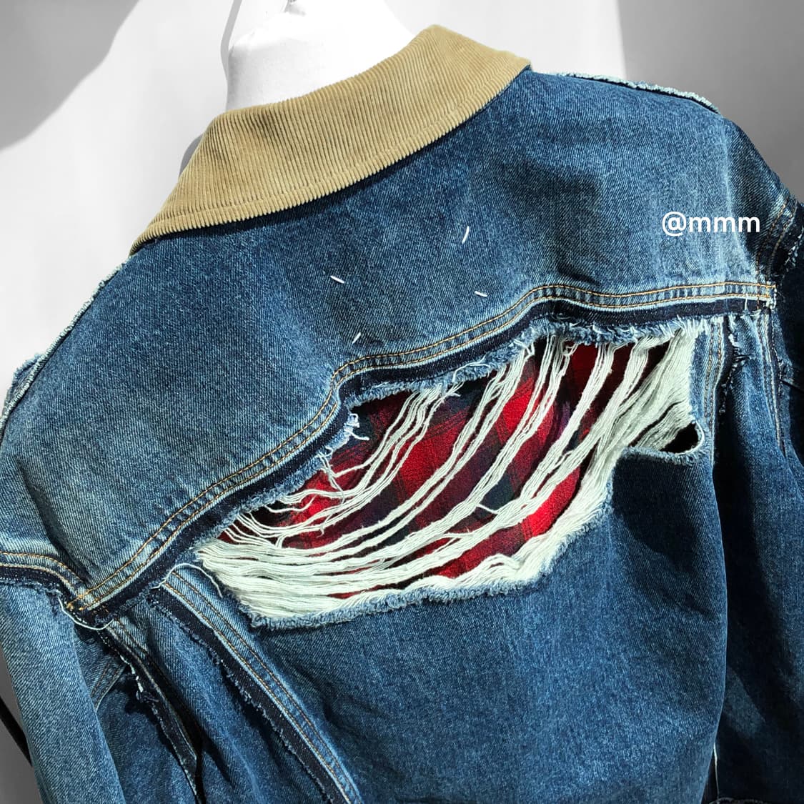 마르지엘라/패들턴 데님 자켓 상품이미지9