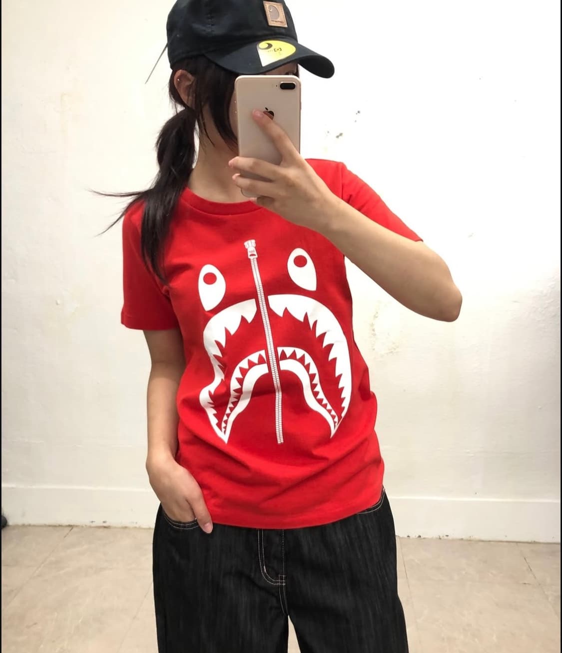 베이프 샤크 반팔 티셔츠 상품이미지3