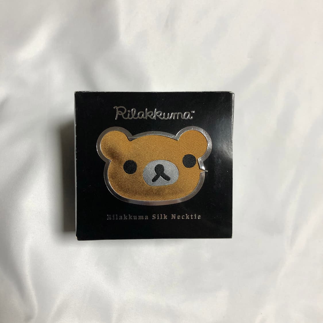 리락쿠마 실크 넥타이 브라운 상품이미지9