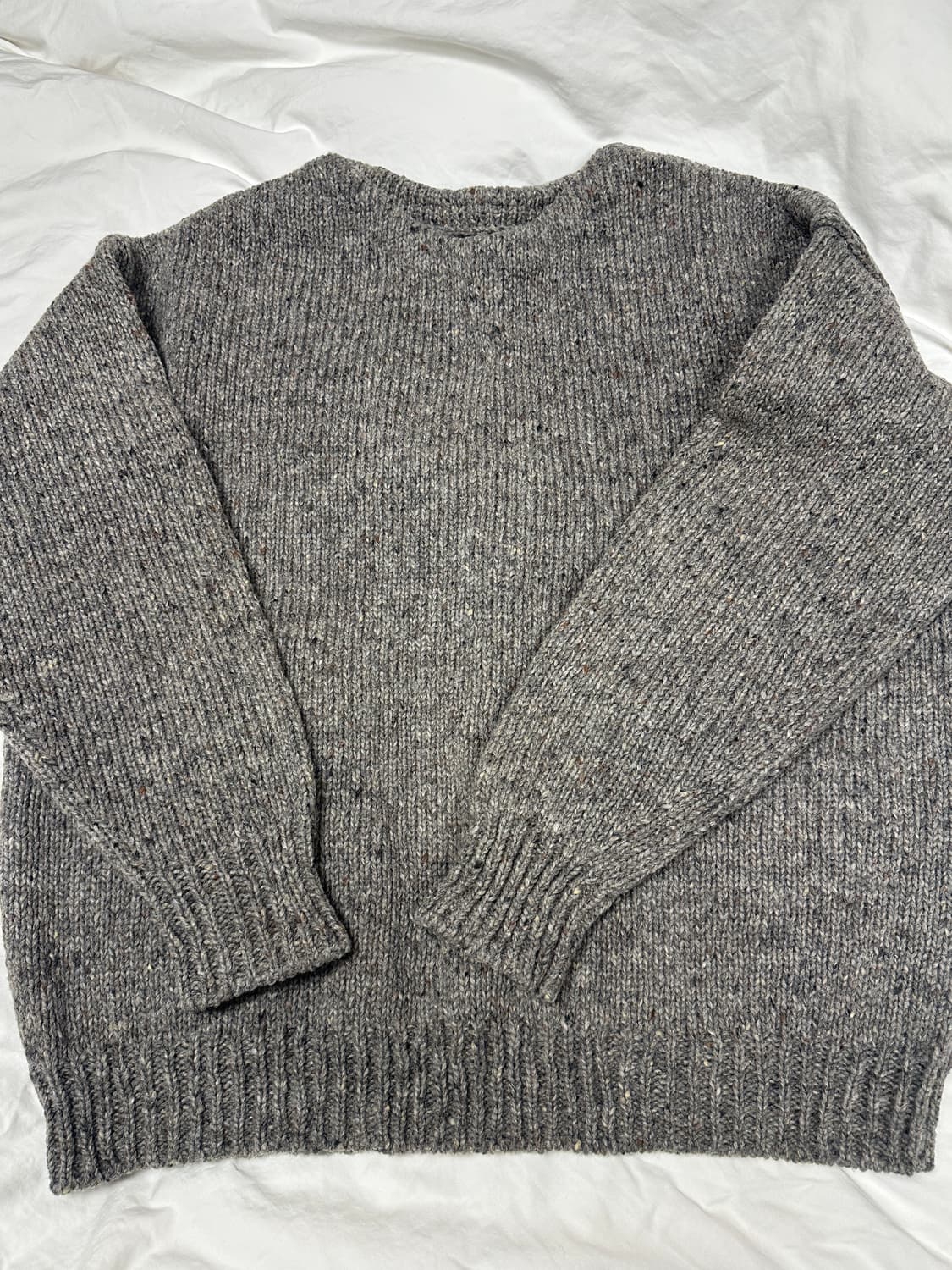 [2] 비즈빔 앰플러스 보트넥 그레이 상품이미지1