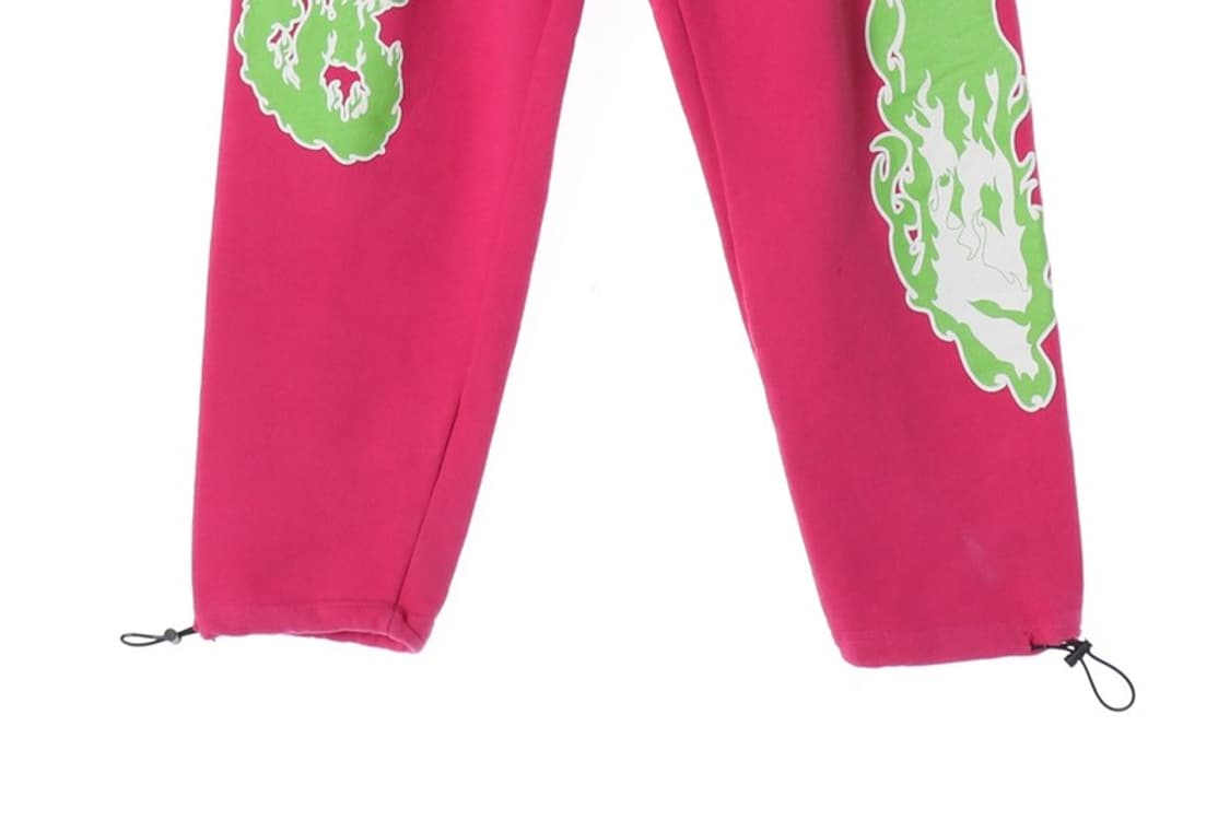 아카이브볼드 939 플레임 로고 스웻 팬츠 핑크 S 상품이미지5