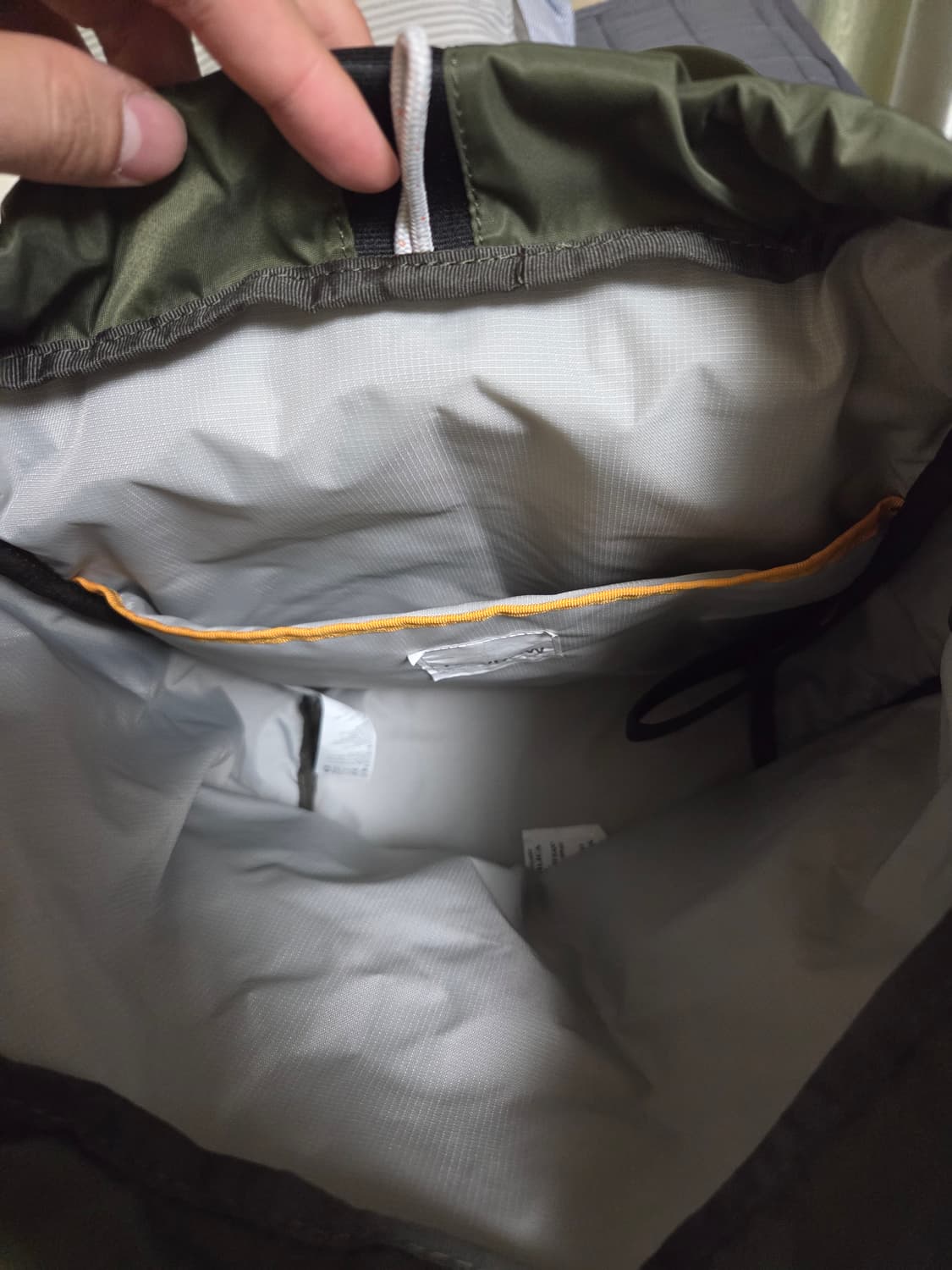 [1회착]로우로우 시티워커 미니 럭색 카키 상품이미지3