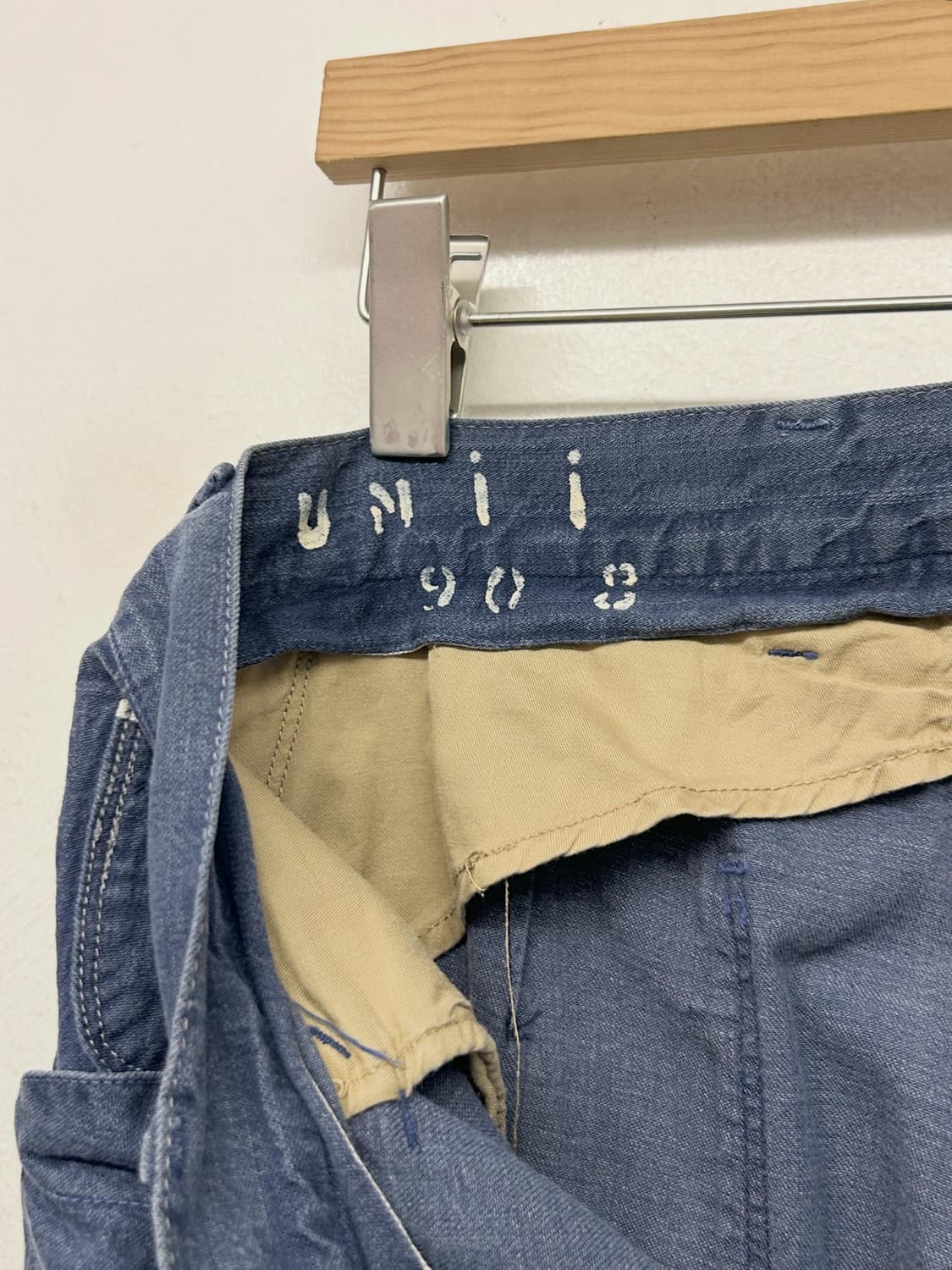 45R Umii908 Indigo Carpenter Pants 상품이미지7