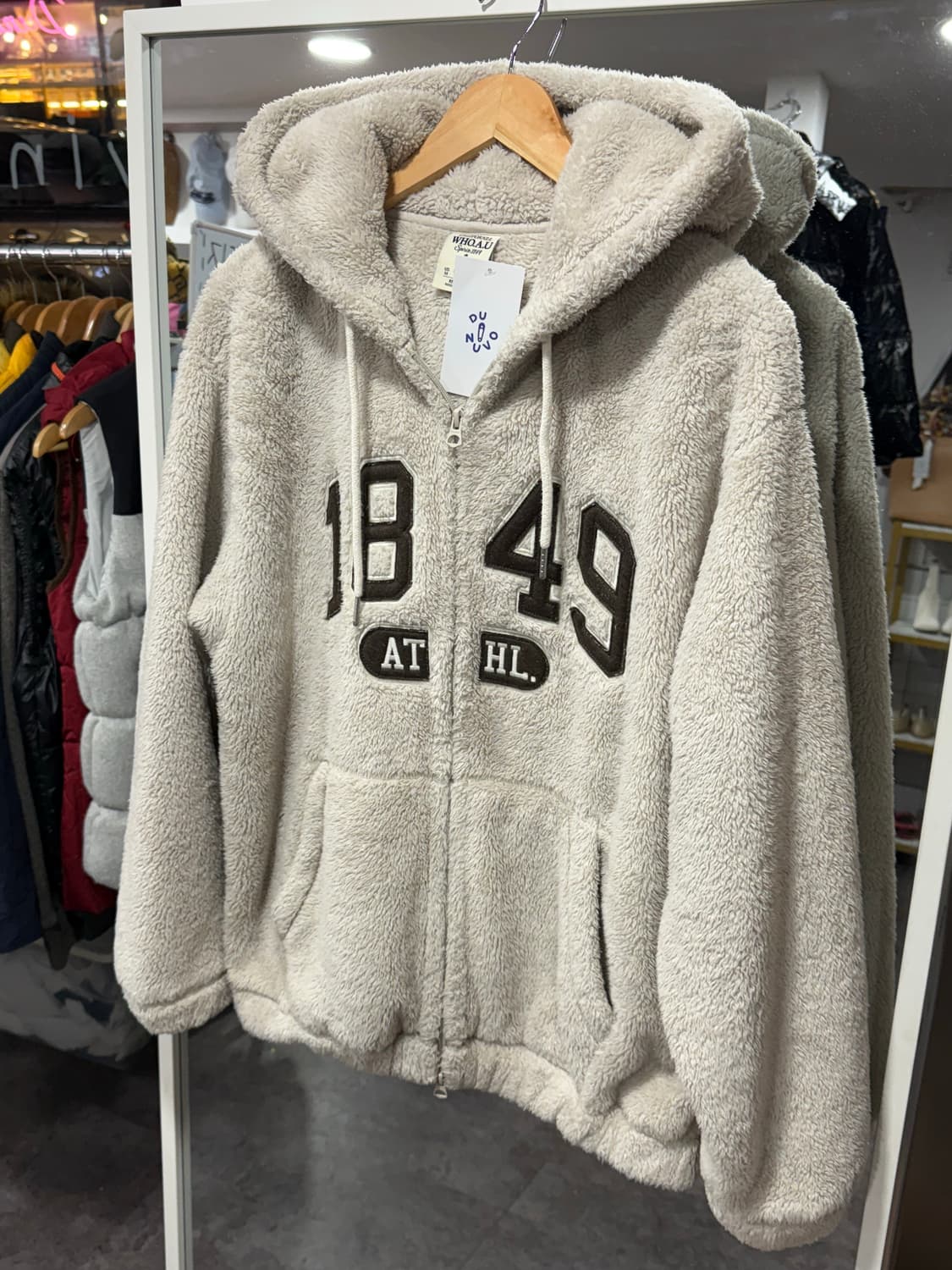 후아유 후리스 투웨이 후드집업 상품이미지2