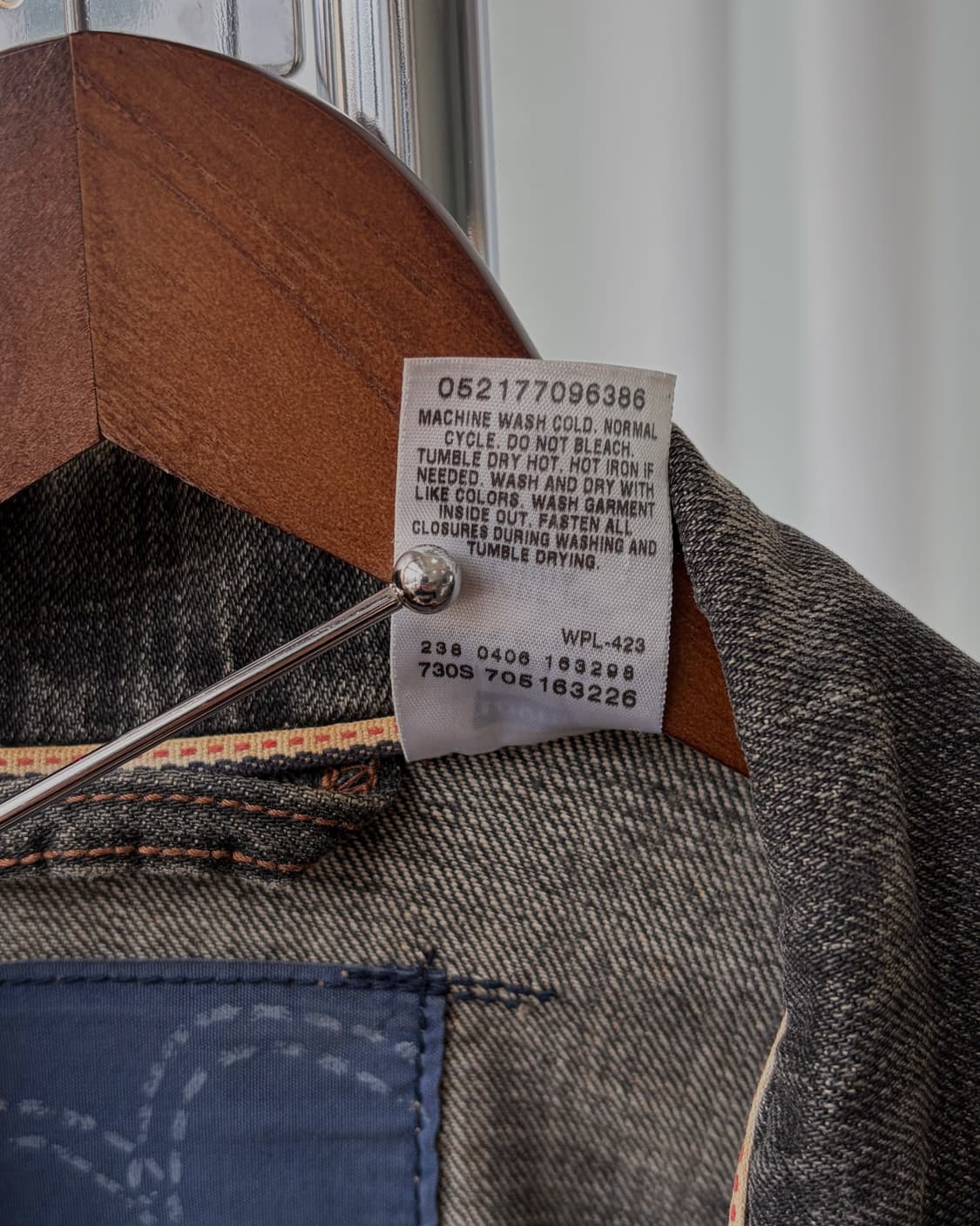 [M]리바이스 Levi's 00s 흑청 트러커 자켓 상품이미지10