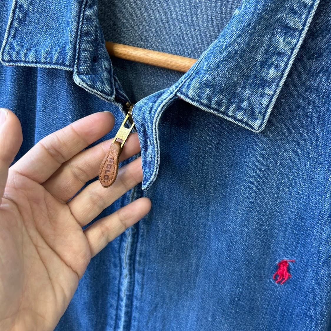 15509 - 폴로 랄프로렌 데님 블루종 자켓 상품이미지3